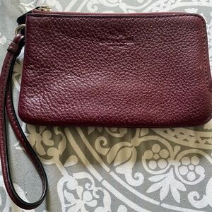 Coach Cranberry Wristlet